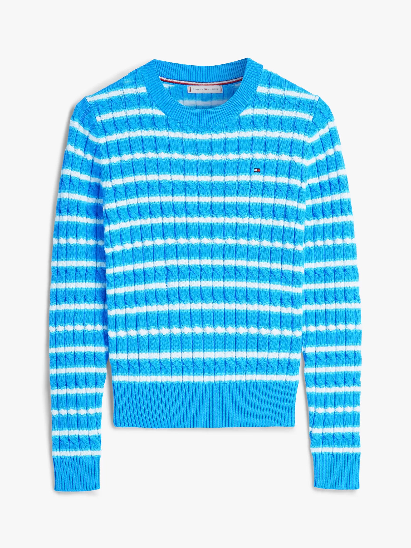 Mesmerizing/ Breezy Blue / Calico Stripe