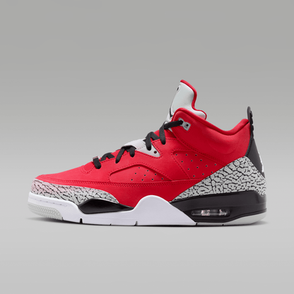 Fire Red/Grey Mist/White/Black 4