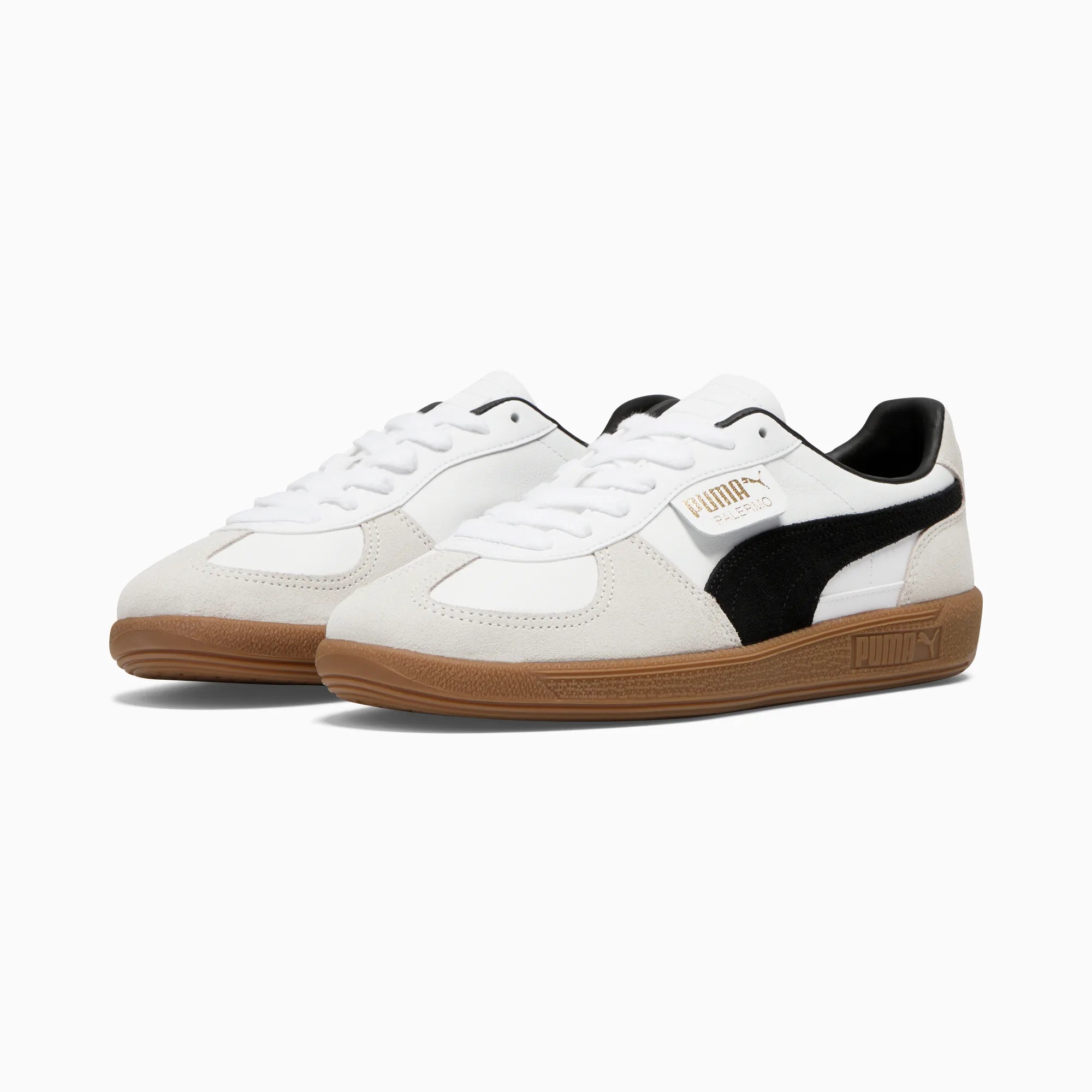 PUMA White-Vapor Gray-Gum