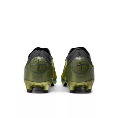 Sulphur Green With Navy And Navy