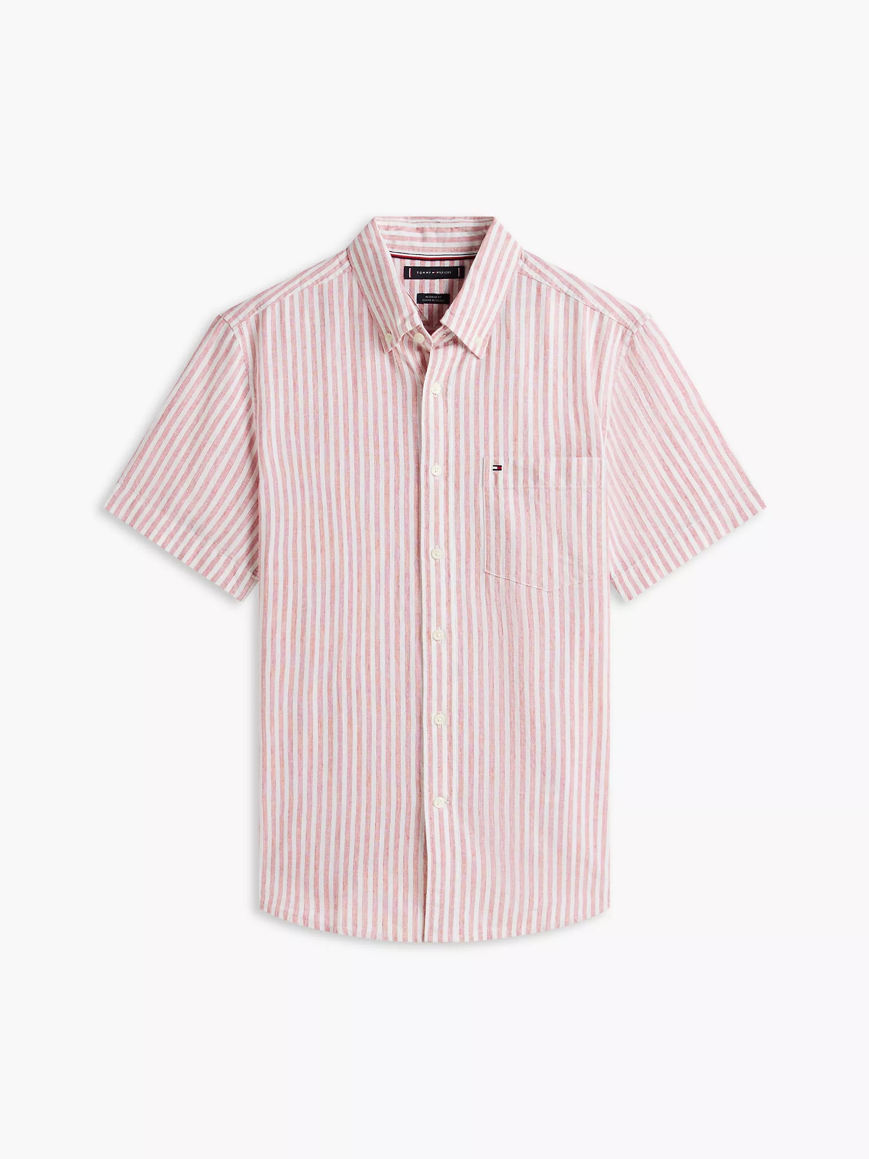Vintage Pink/White Stripe