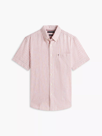 Vintage Pink/White Stripe