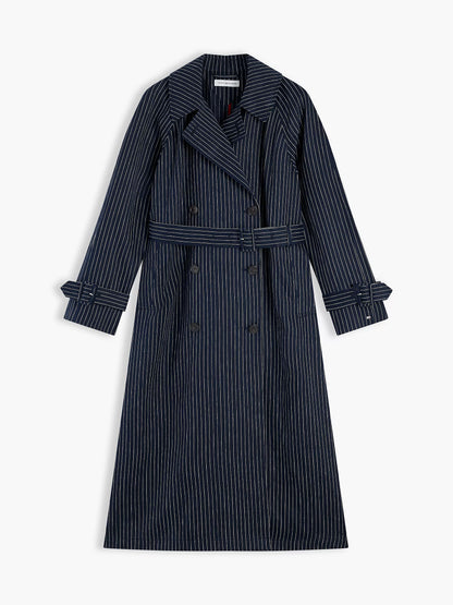 Pinstripe Navy
