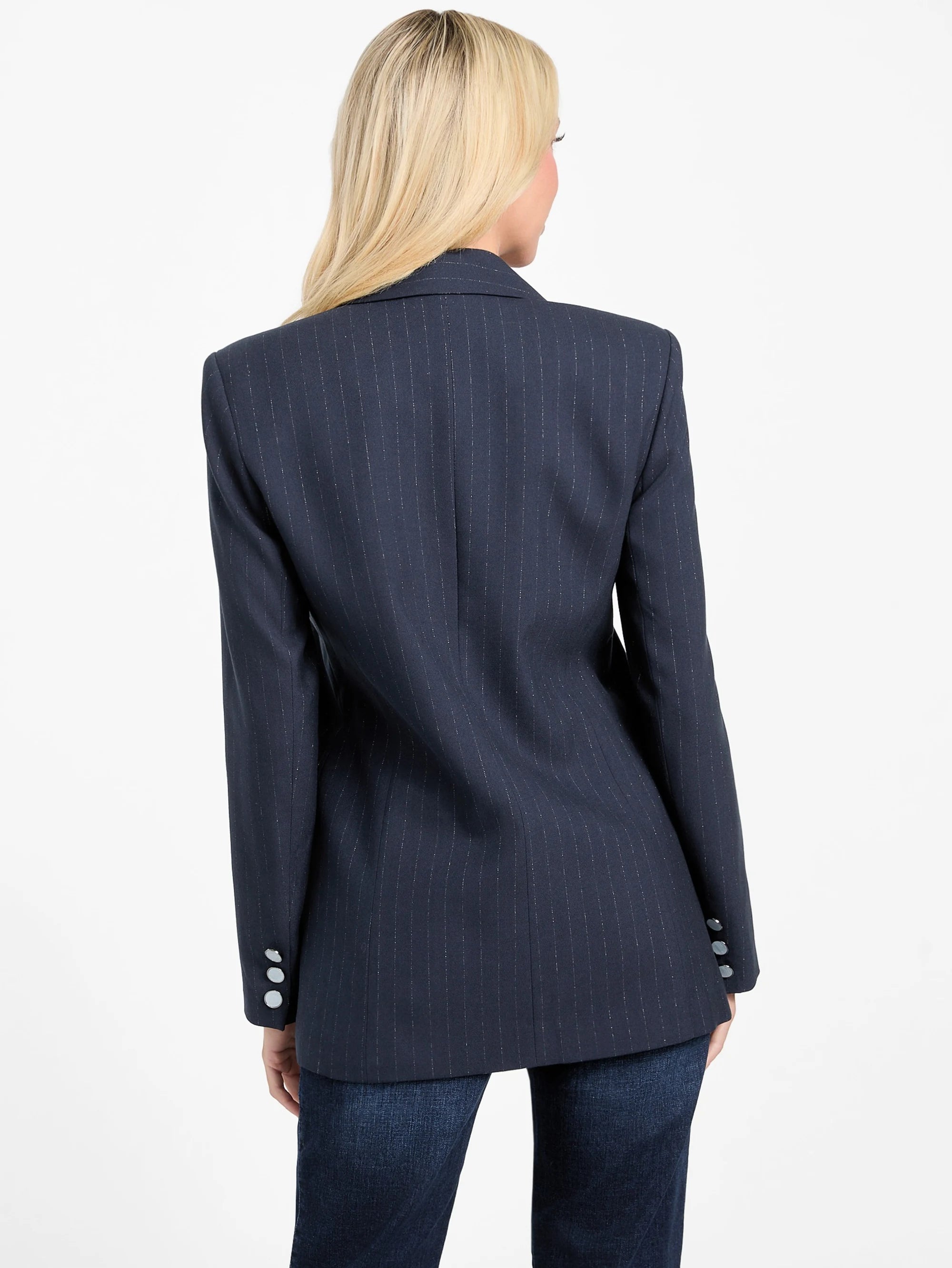 Suiting Blue Pinstripe Co