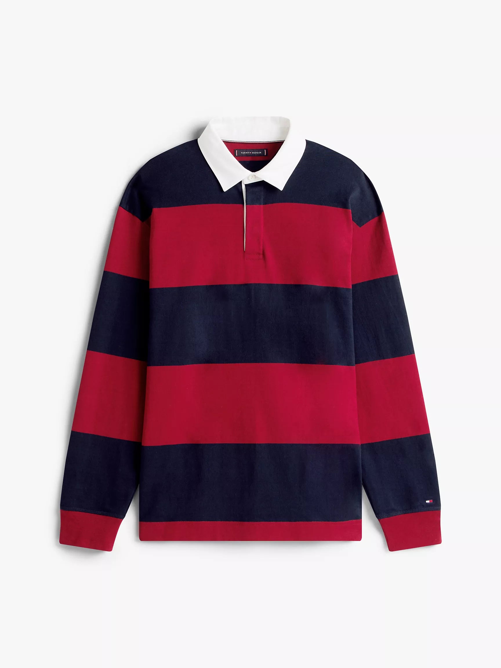 Rouge/Navy Stripe