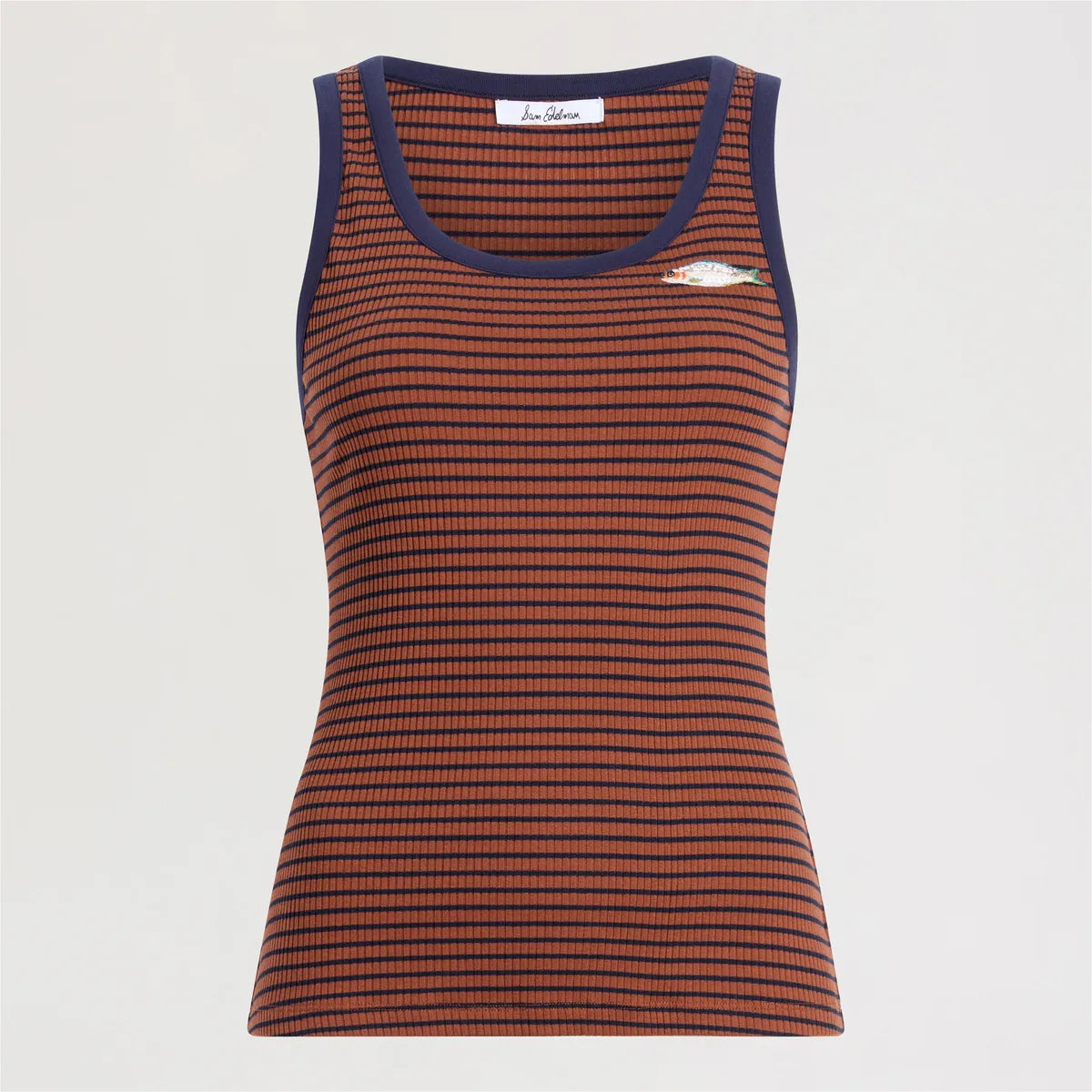 Brown and Navy