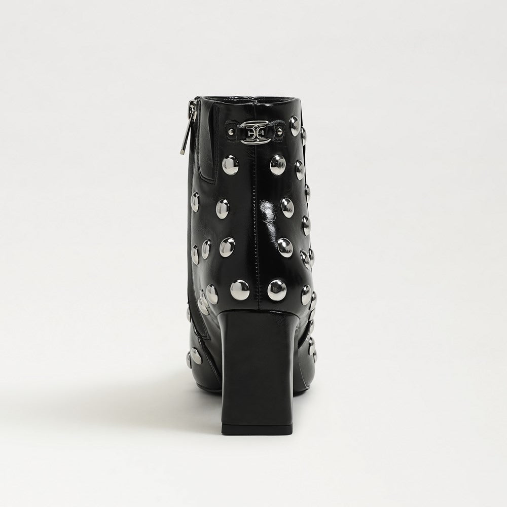 Black Faux Leather