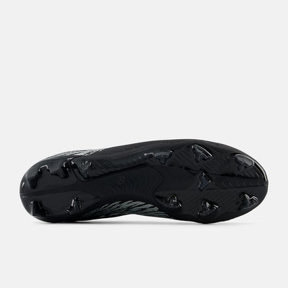 Black 100 With Metallic Silver 877 C And White