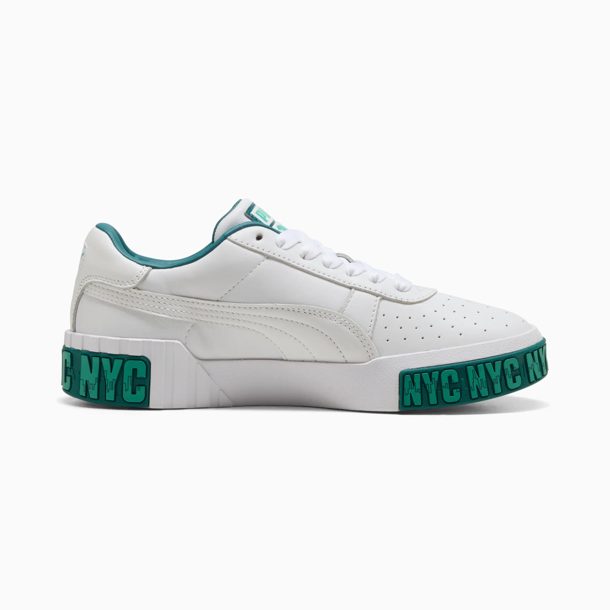 PUMA White-Emerald Ice-Vibrant Green