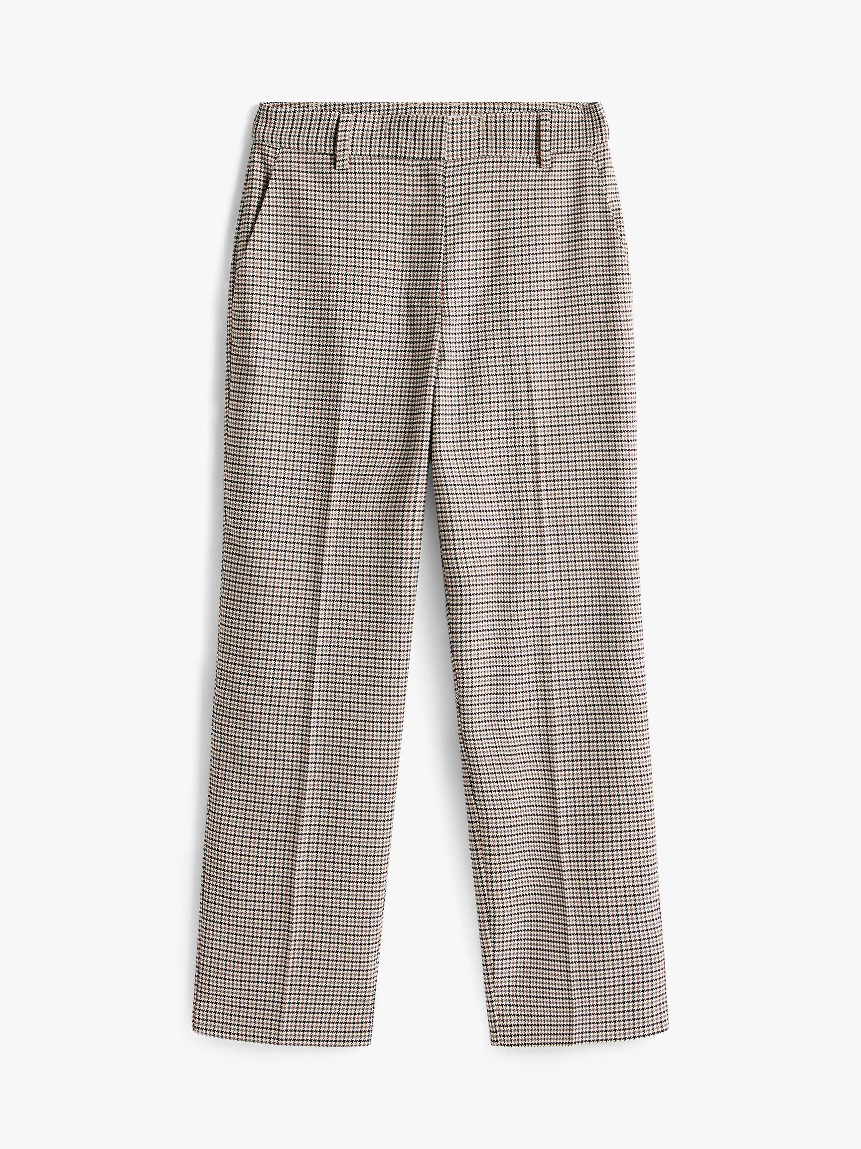 Beige Houndstooth