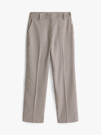 Beige Houndstooth