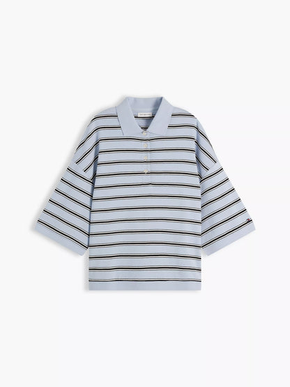 Breeze Blue / Black Stripe