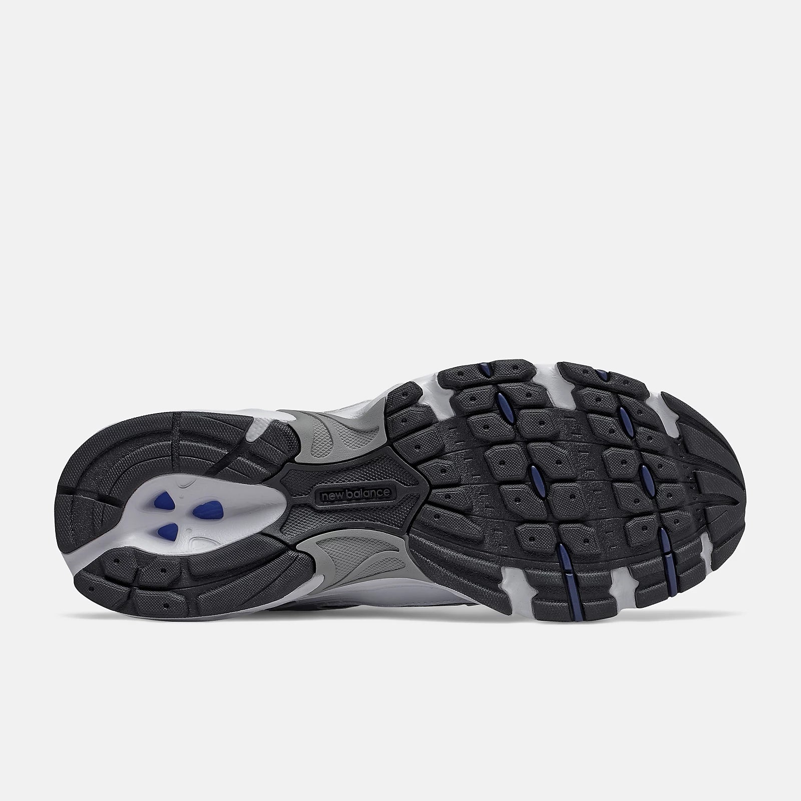 White With Natural Indigo