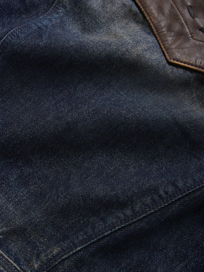 Gusa Sanded Dark Indigo W