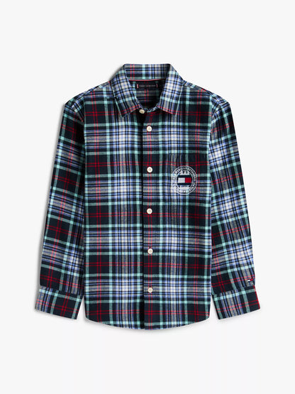 Dark Night Navy Check