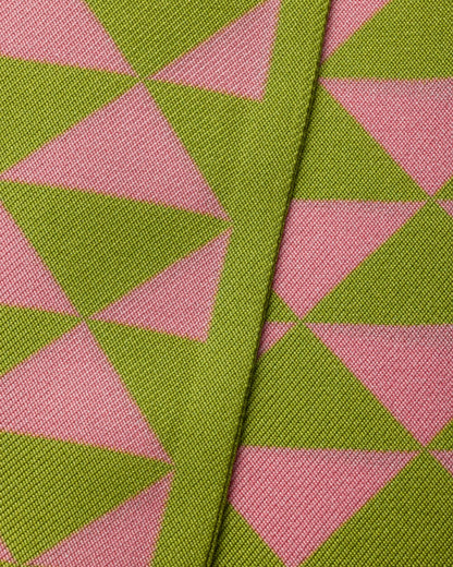 Verde césped/Rosa pétalo