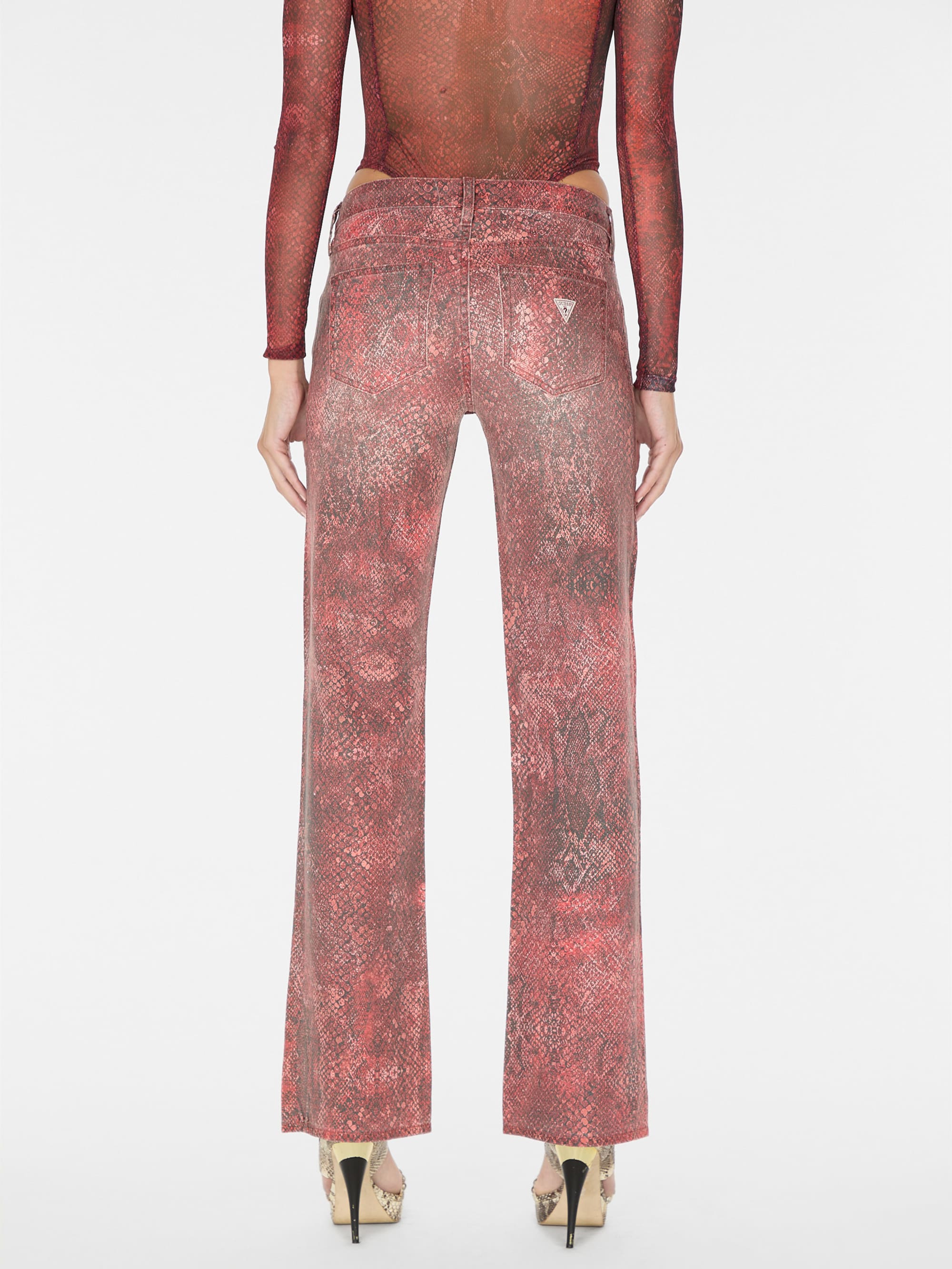 Printed Mesh Petite Syrah