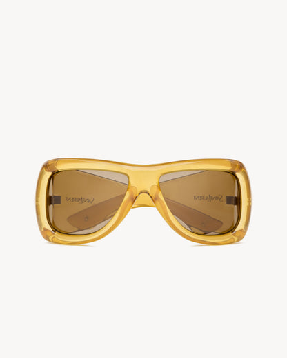 Transparent Yellow And Brown