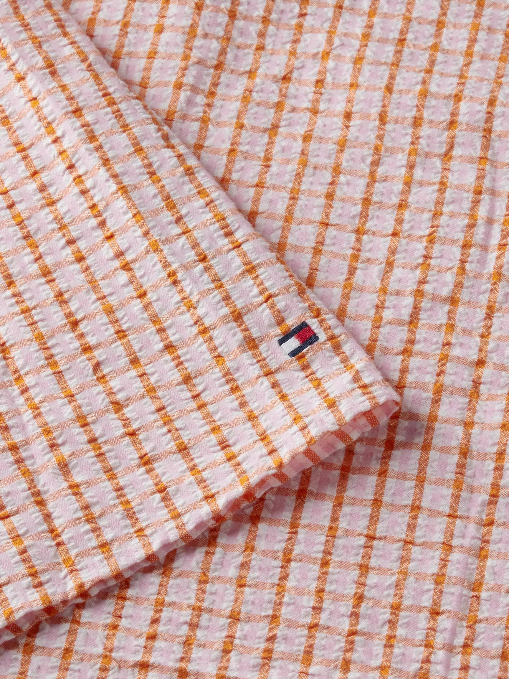 Orange Gingham