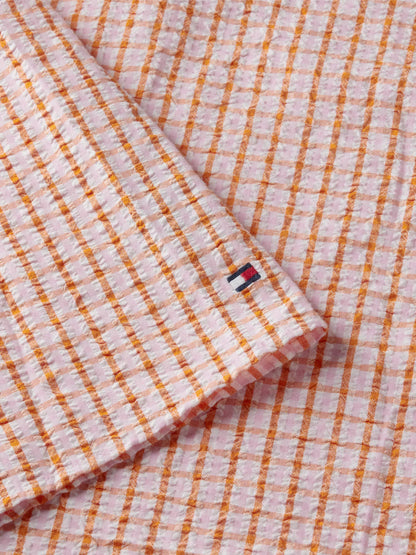 Orange Gingham