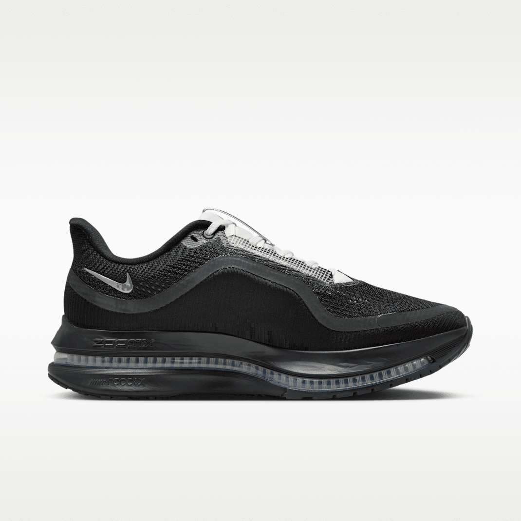 Black/White/Metallic Silver
