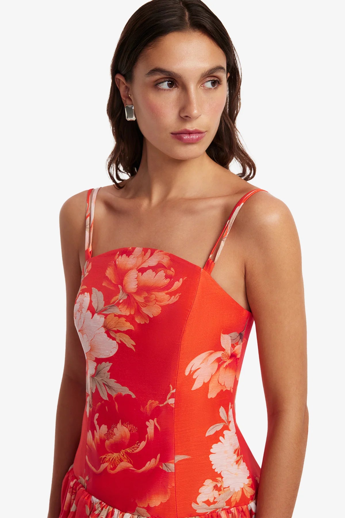 Saffron Peony Print