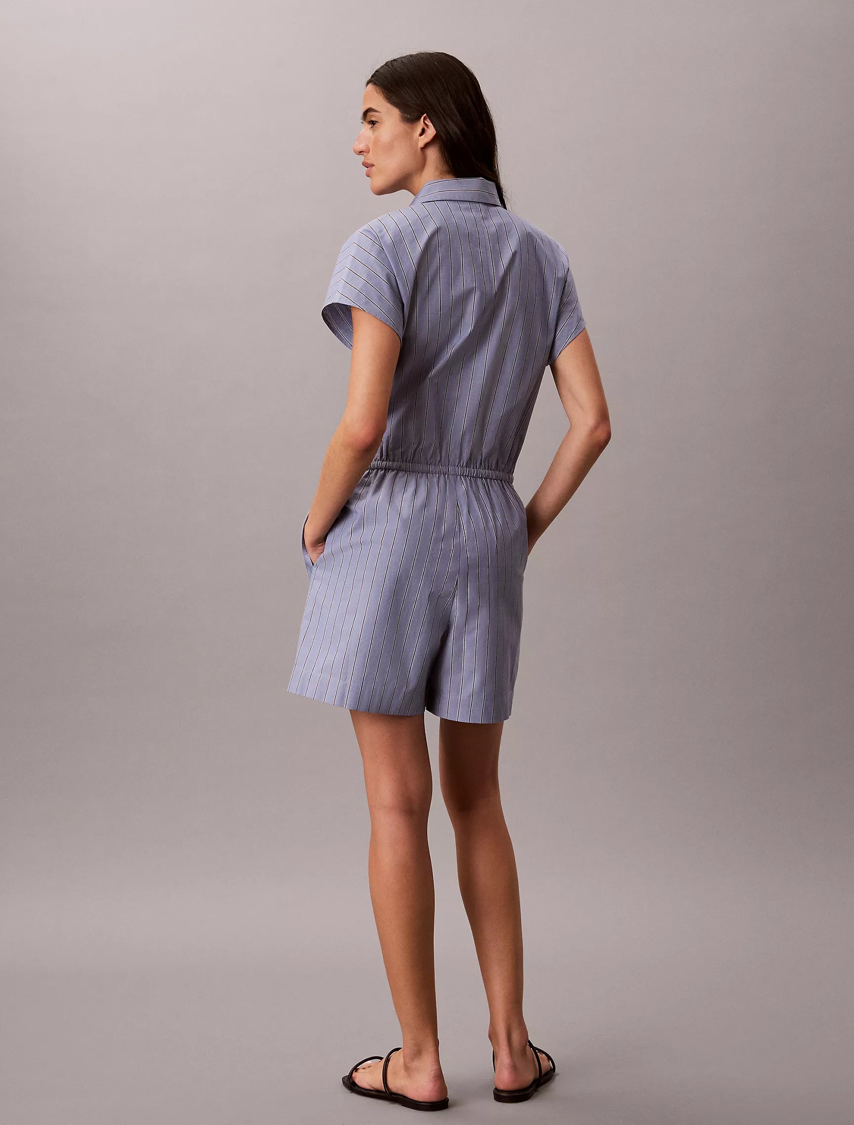 Dusty Sailor Blue Stripe