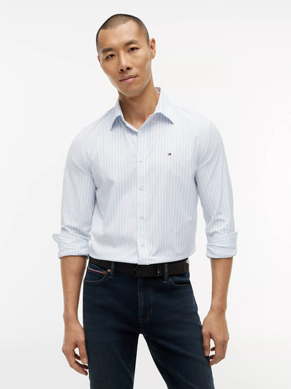 Sky Blue/White Stripe