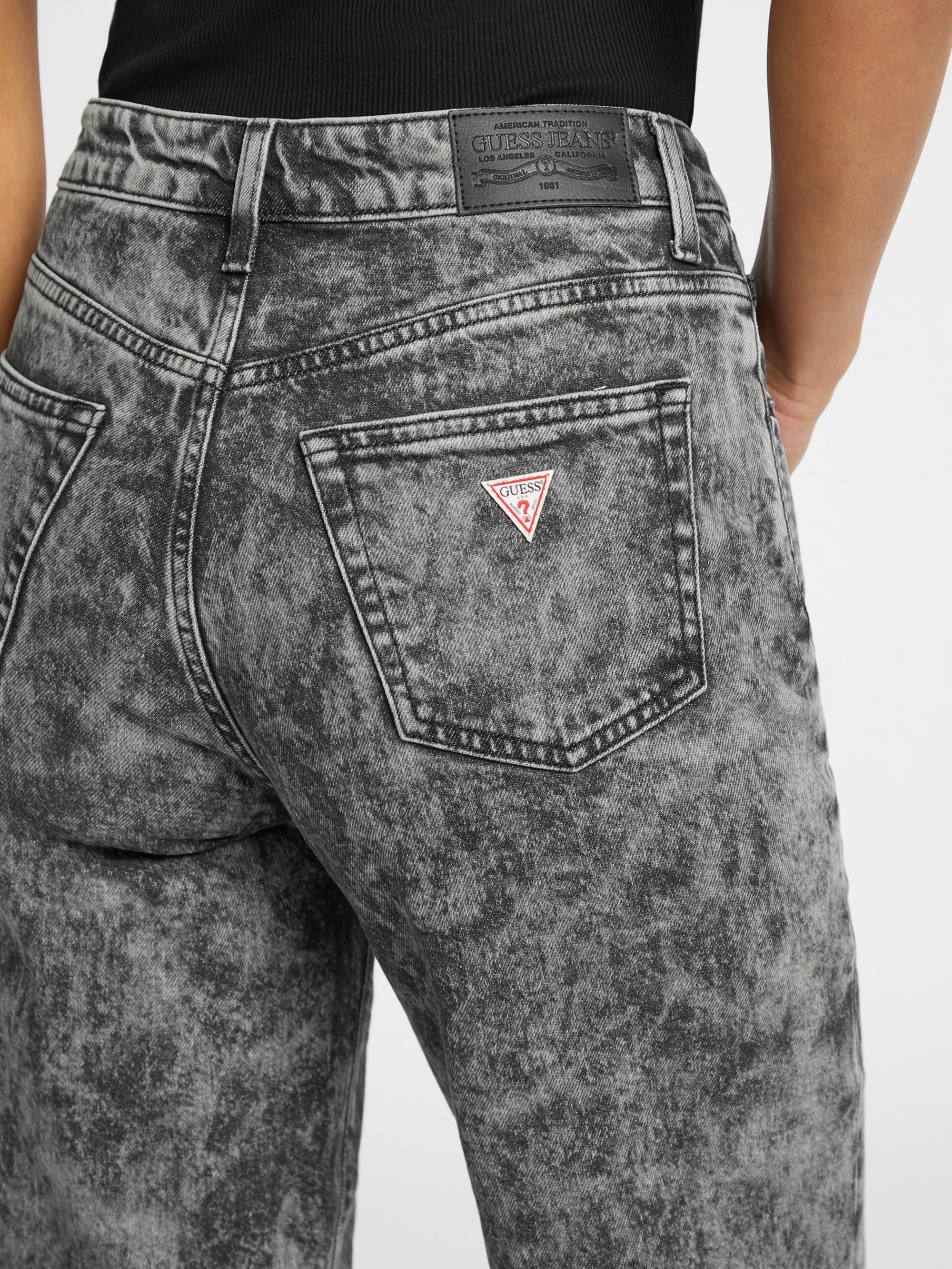 Gj Black Acid Wash