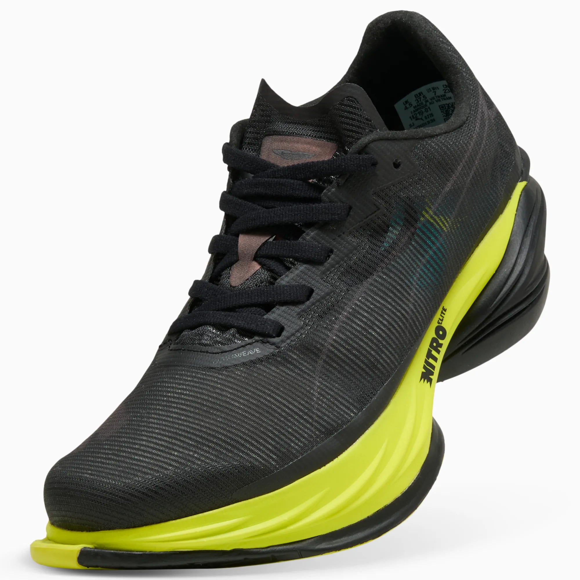PUMA Black-Lime Shimmer-Green Lux