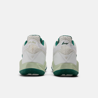 White With Marsh Green