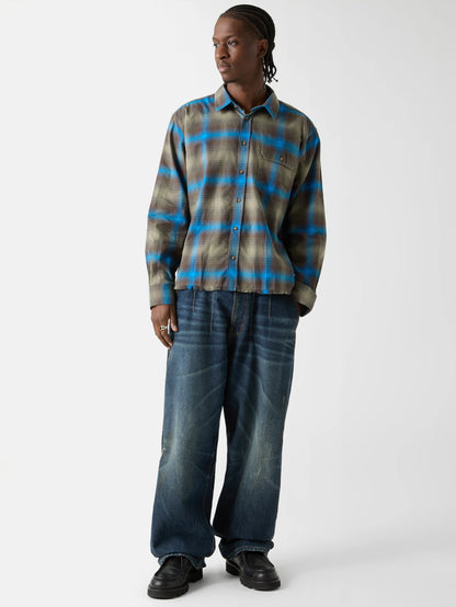 Clean Fatigue Blue Check