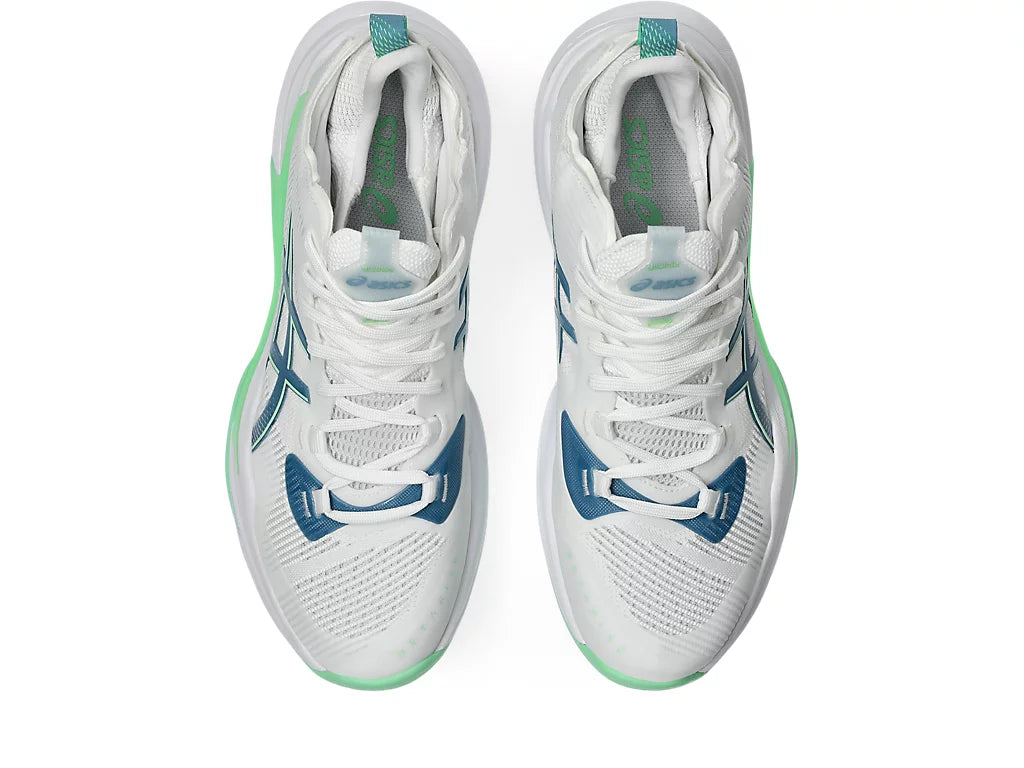 White/Saba Blue