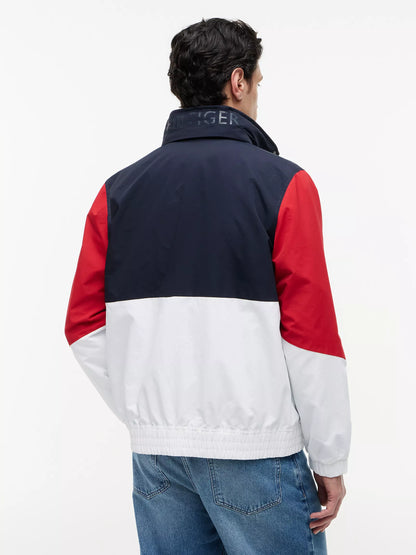 Navy/White/Red Colorblock