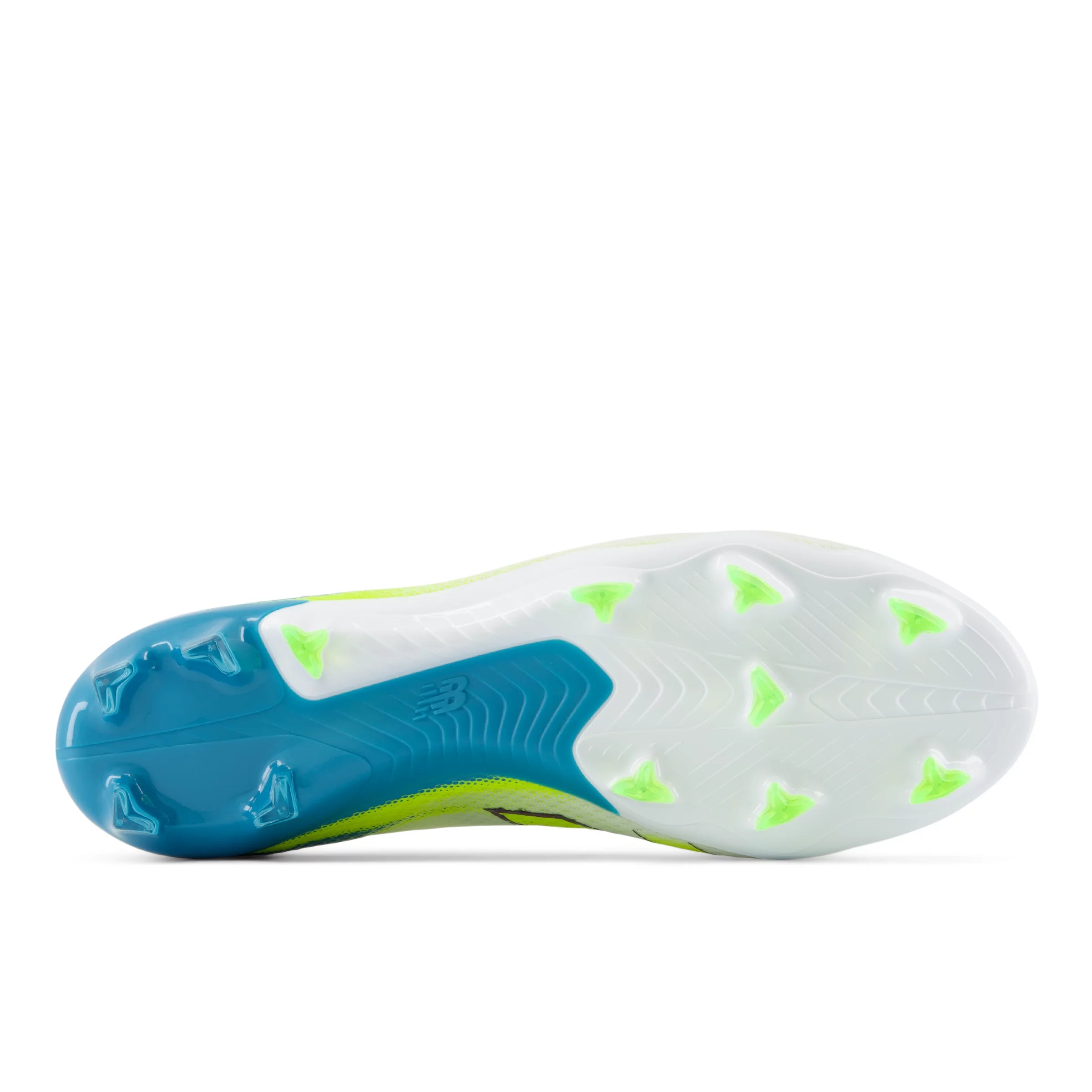 White With Alkaline Green