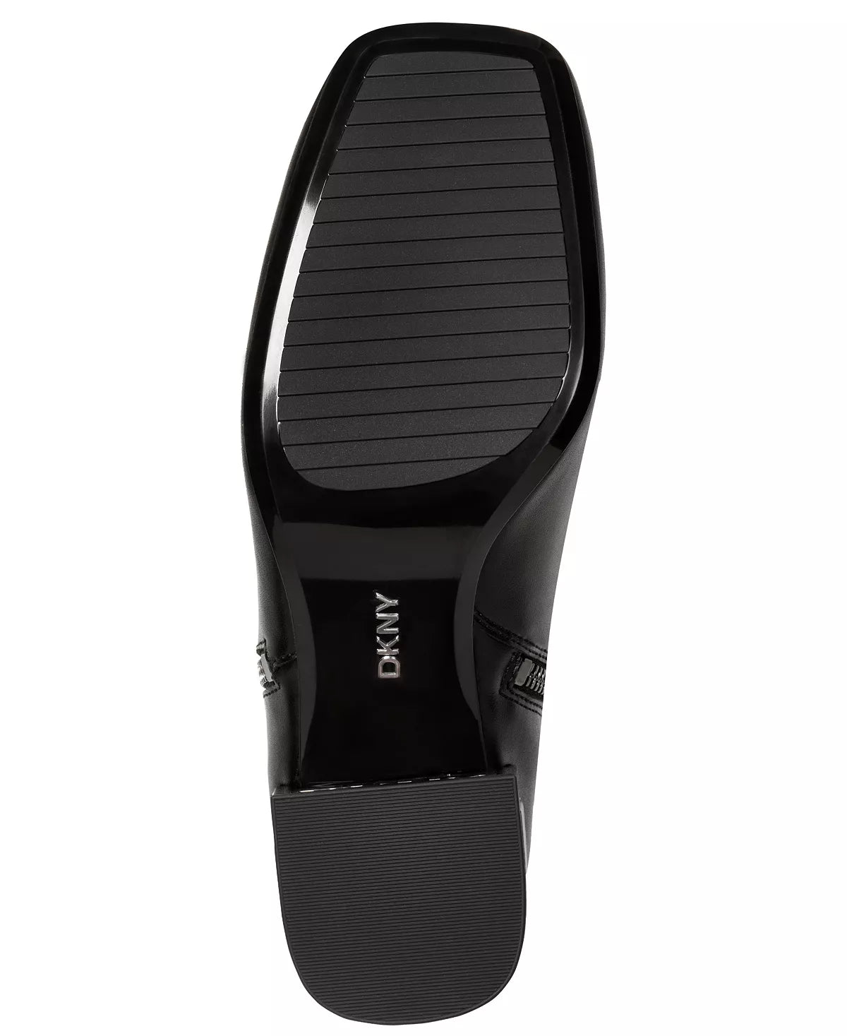 Black Smooth Leather