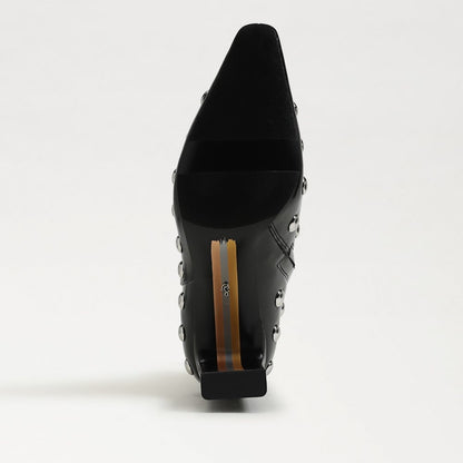 Black Faux Leather