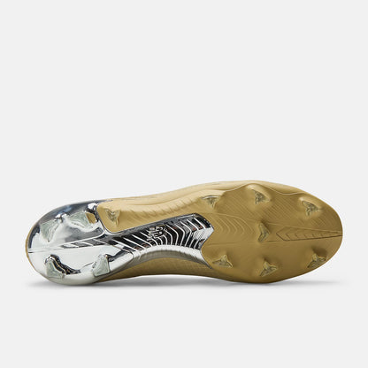 Boulder With Metallic Silver