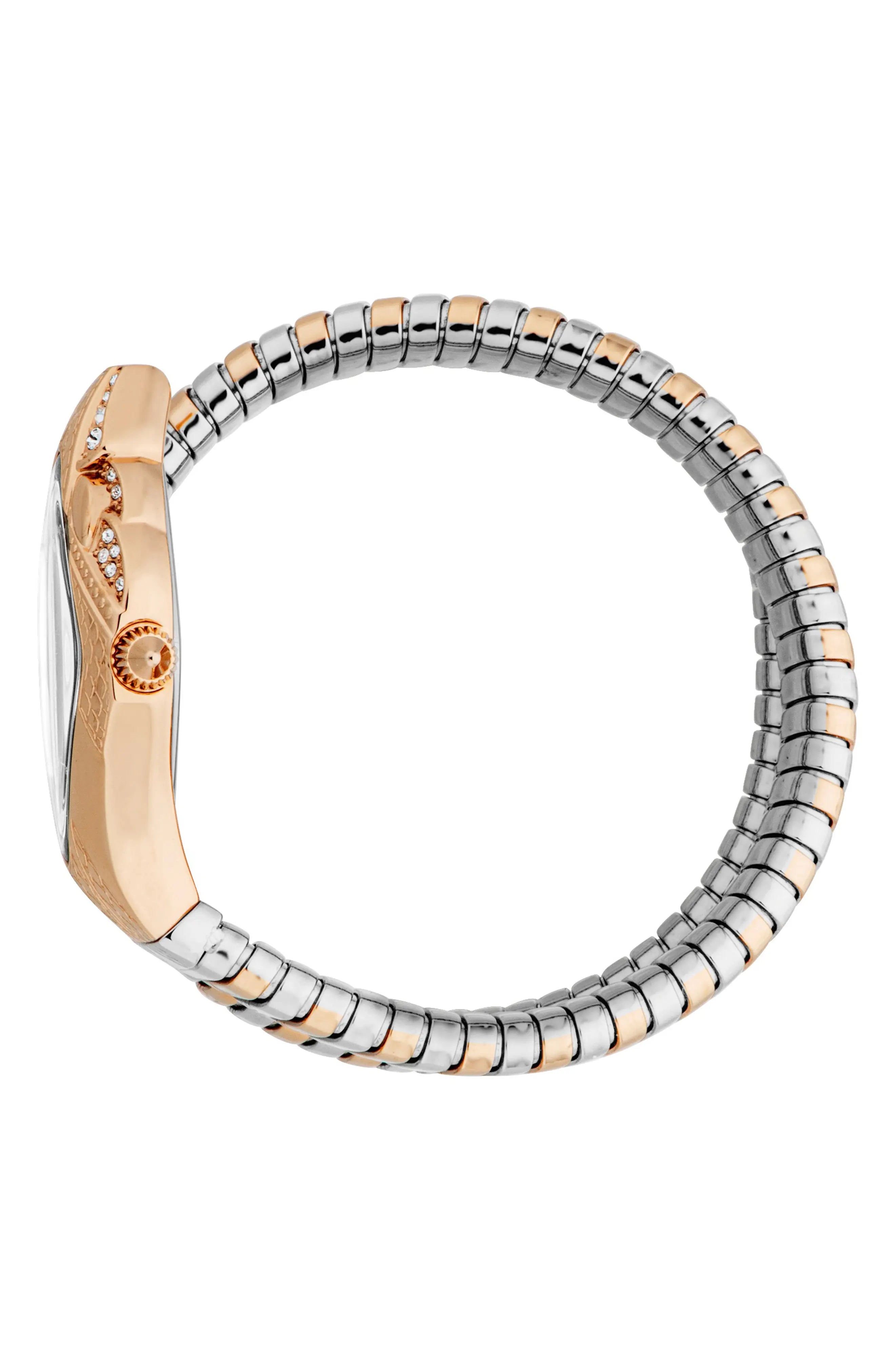 Two Tone Silver / Rose Gold