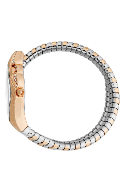 Two Tone Silver / Rose Gold