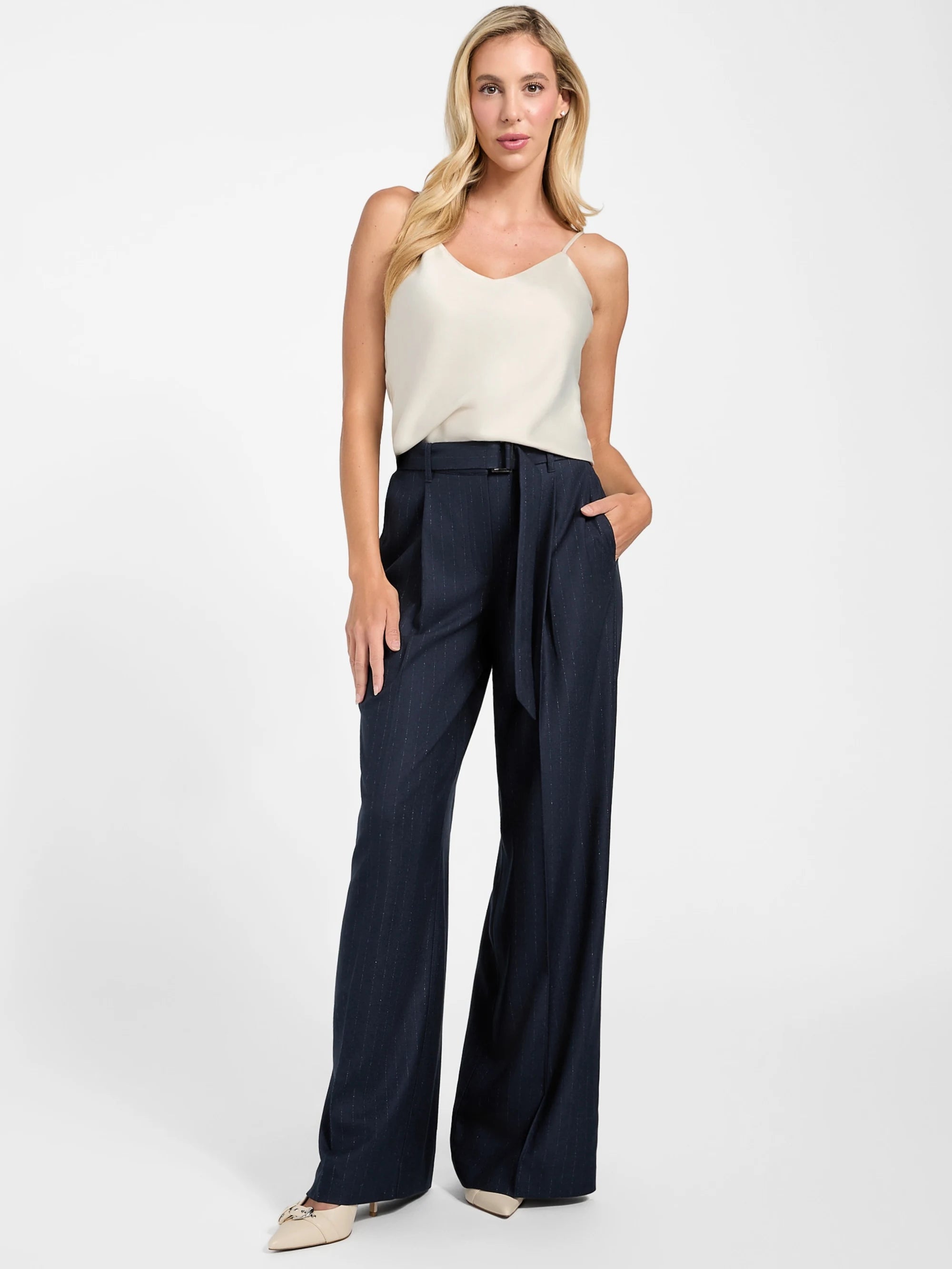Suiting Blue Pinstripe Co