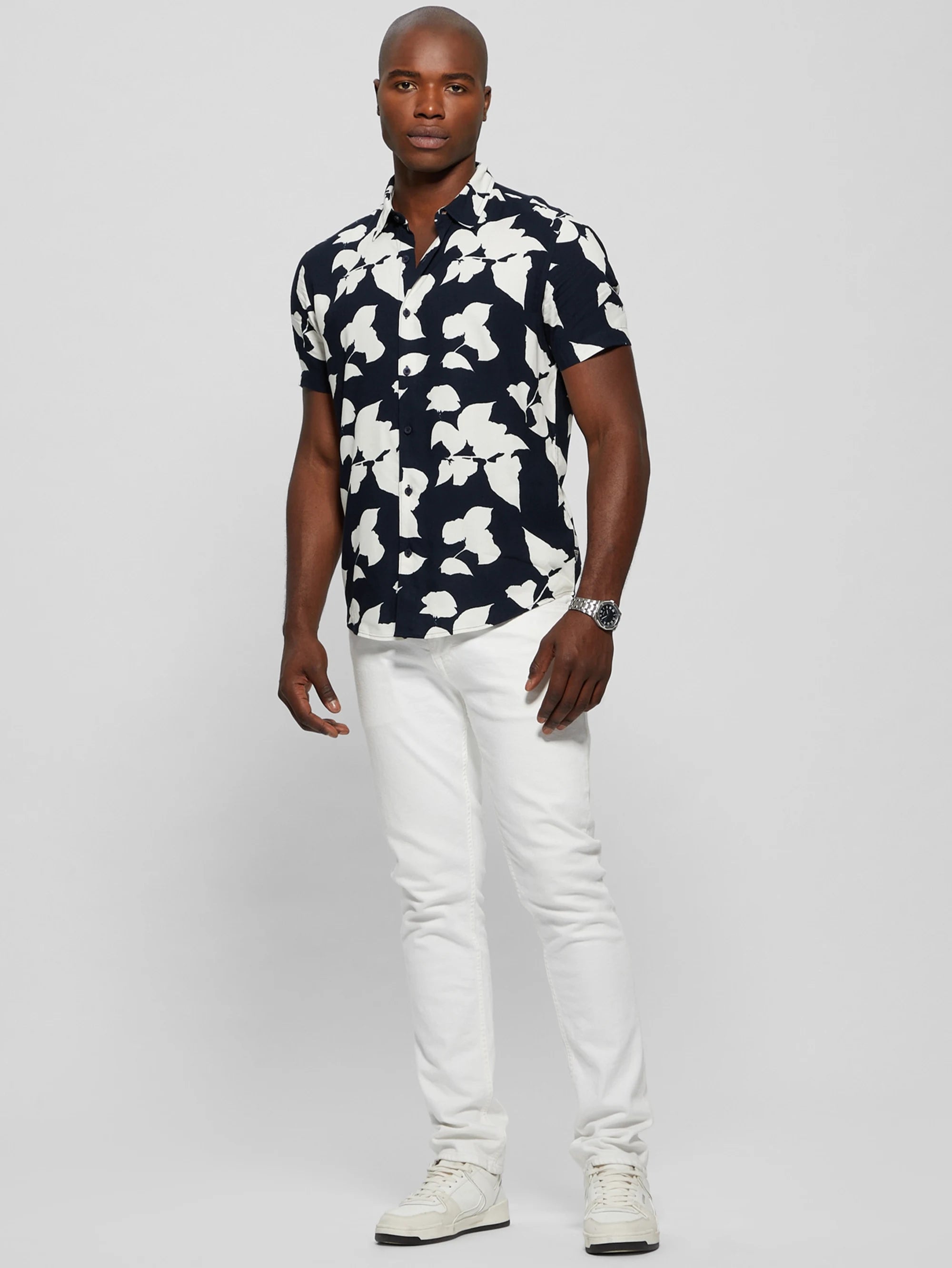 Shadow-Block Floral Smart