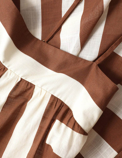 Choc Cream Stripe