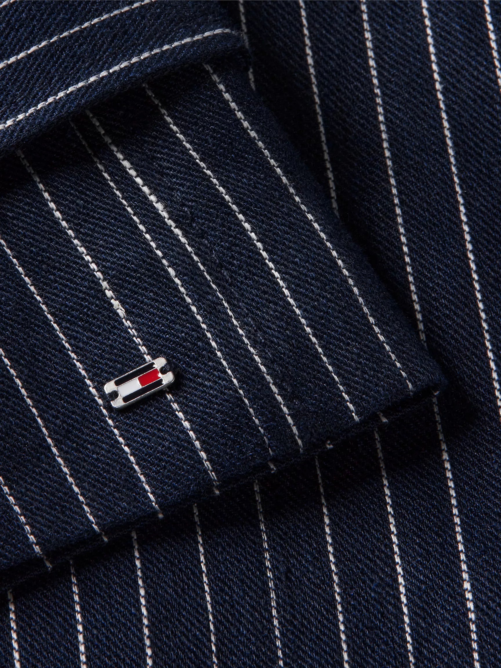 Pinstripe Navy