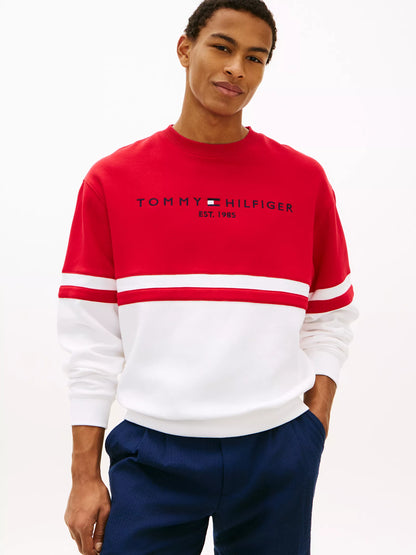 White/Red Colorblock
