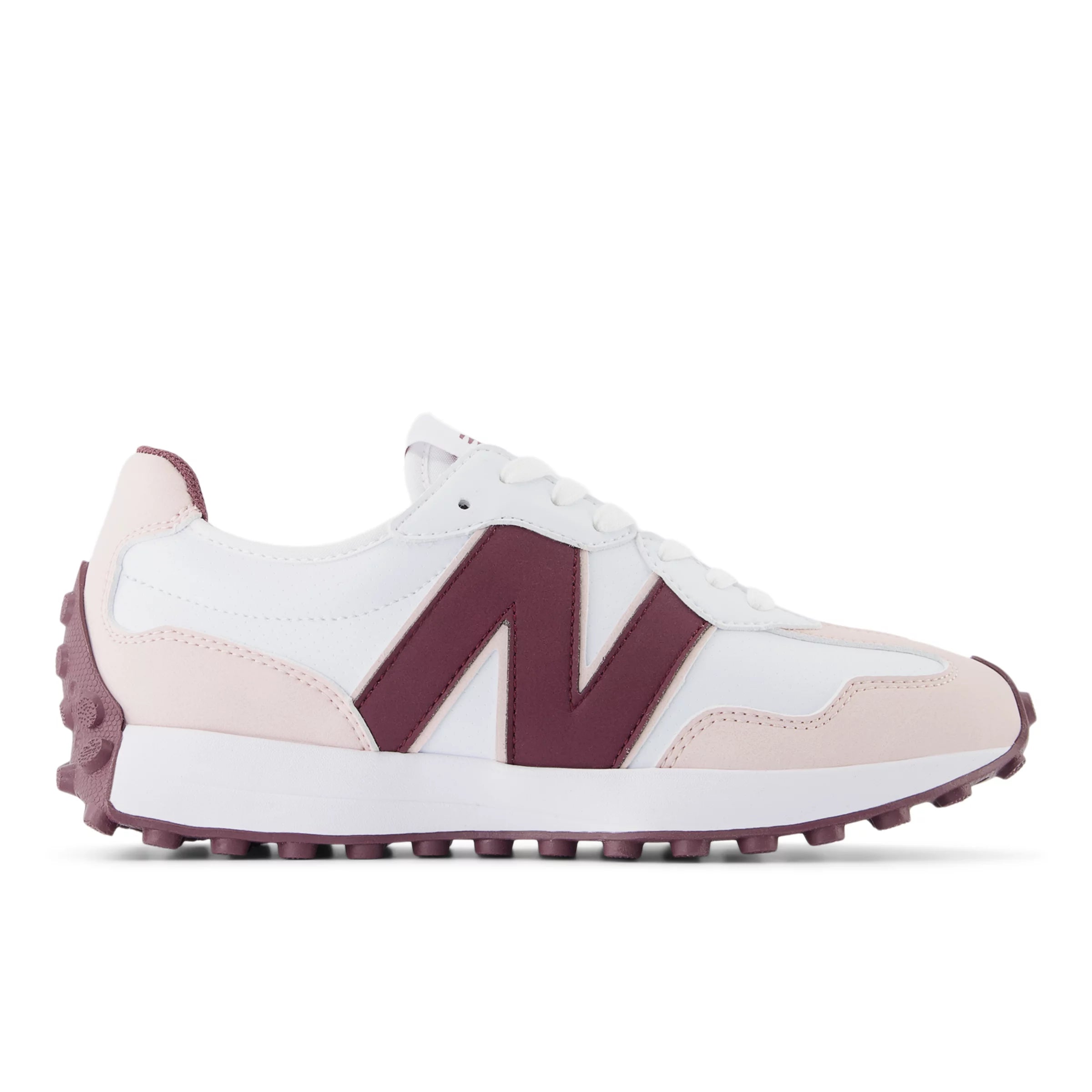 White With Light Pink