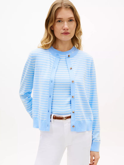 Vessel Blue / Ecru Stripe