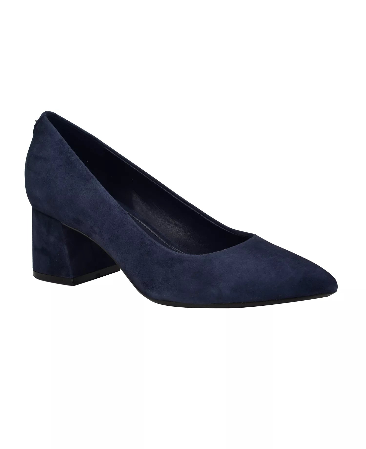 Navy Suede