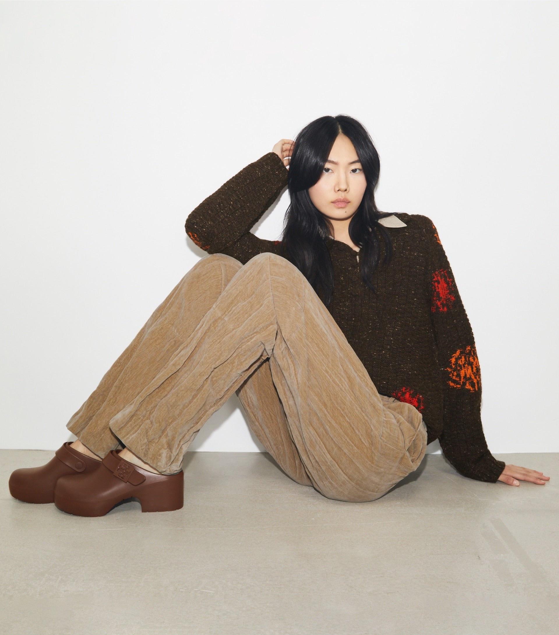brown