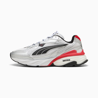 PUMA Silver-PUMA White-For All Time Red